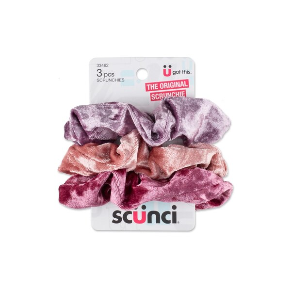 Scunci Velvet Scrunchies