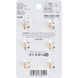 Scunci Elite Mini Crystal Jaw Clip Set, 6 CT, thumbnail image