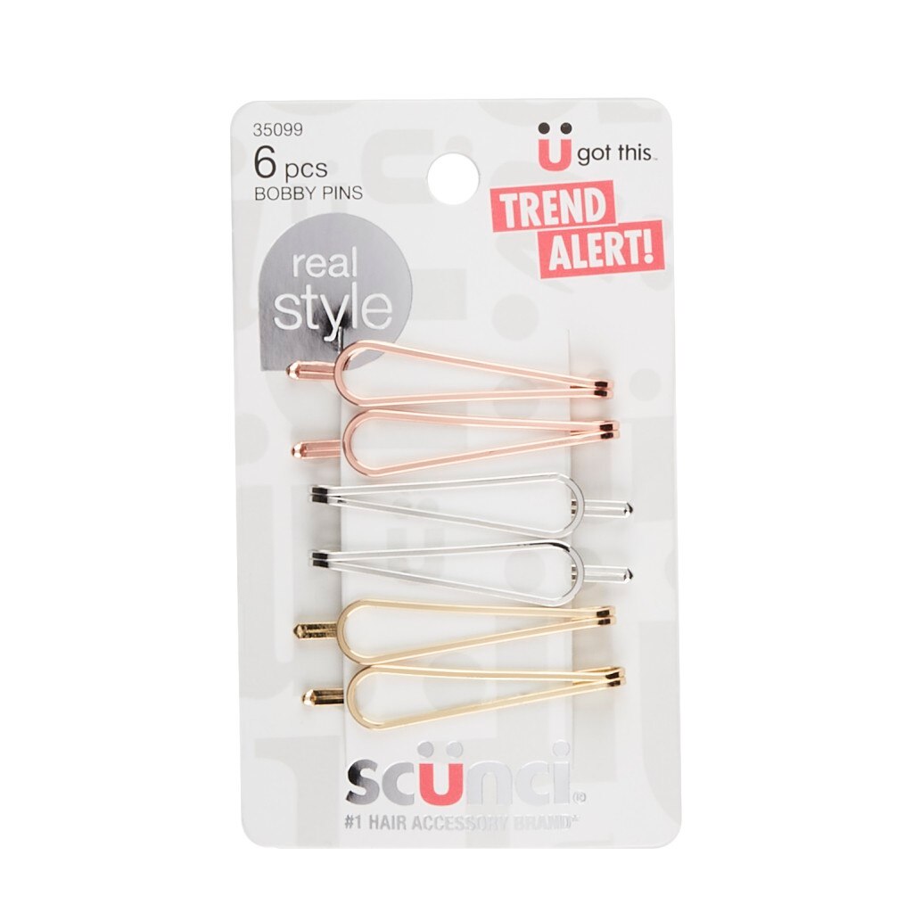 Scunci Oval Bobby Pin