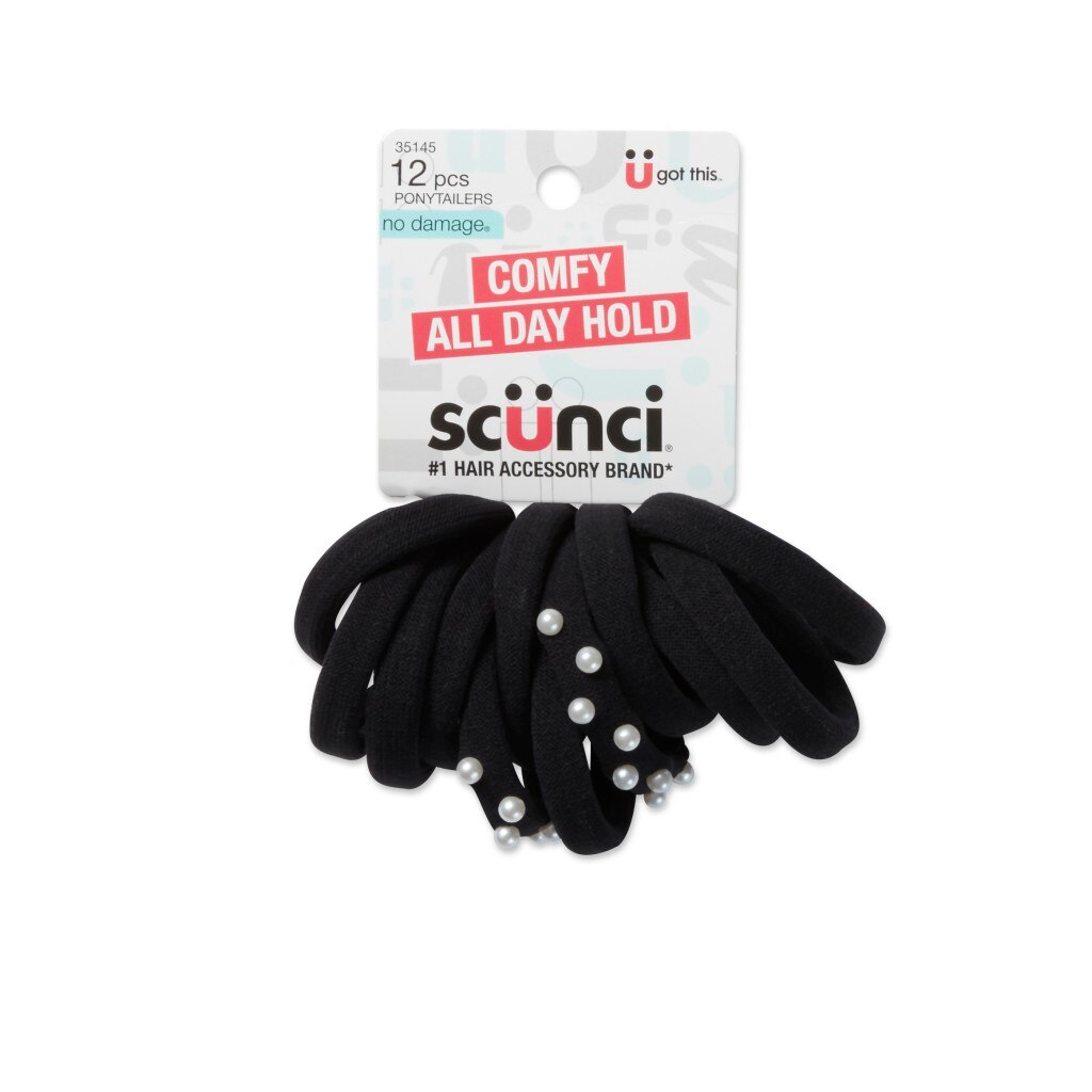 Scunci - Bandas para cola de caballo, 12 u.