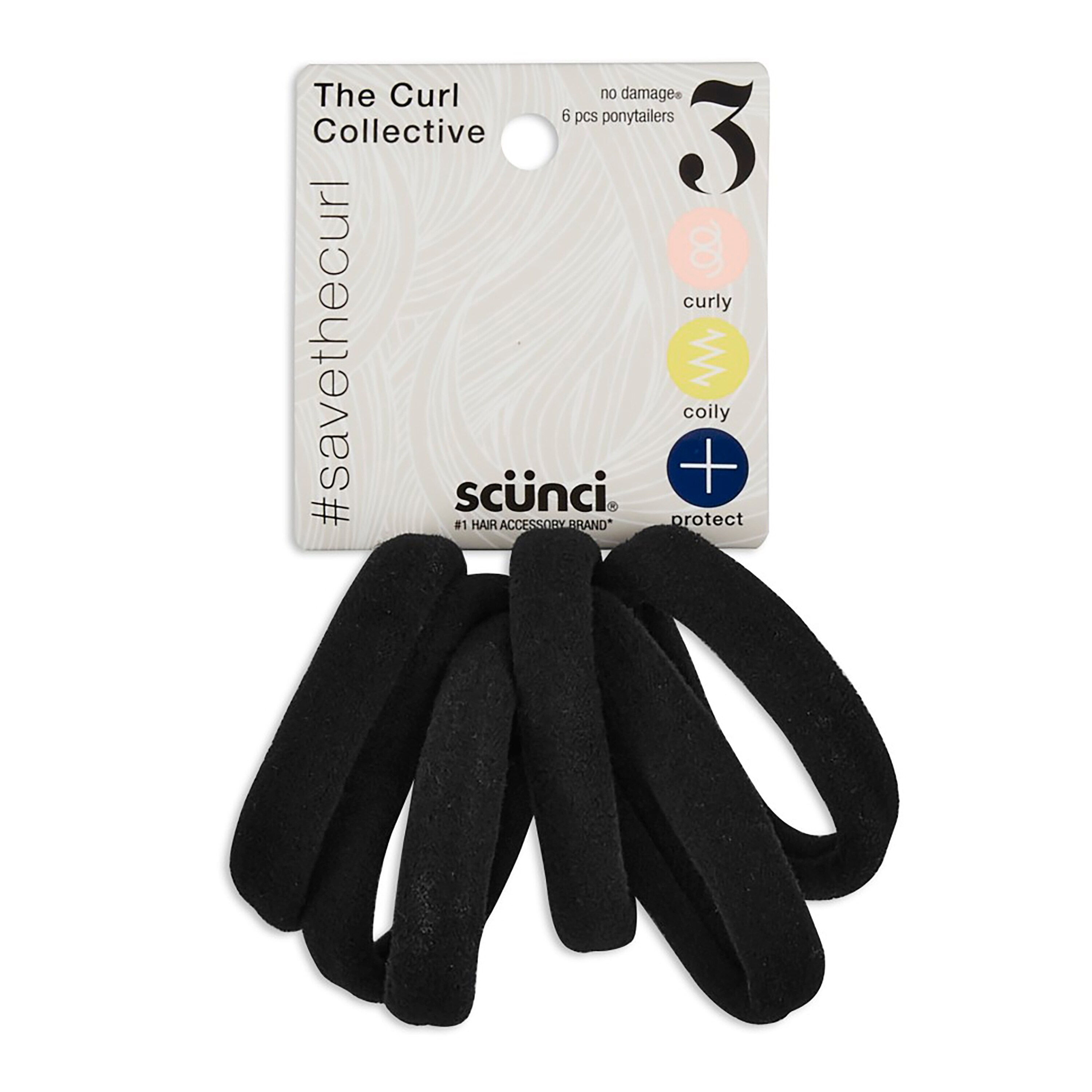 Scunci The Curl Collective Extra Long Ponytailers