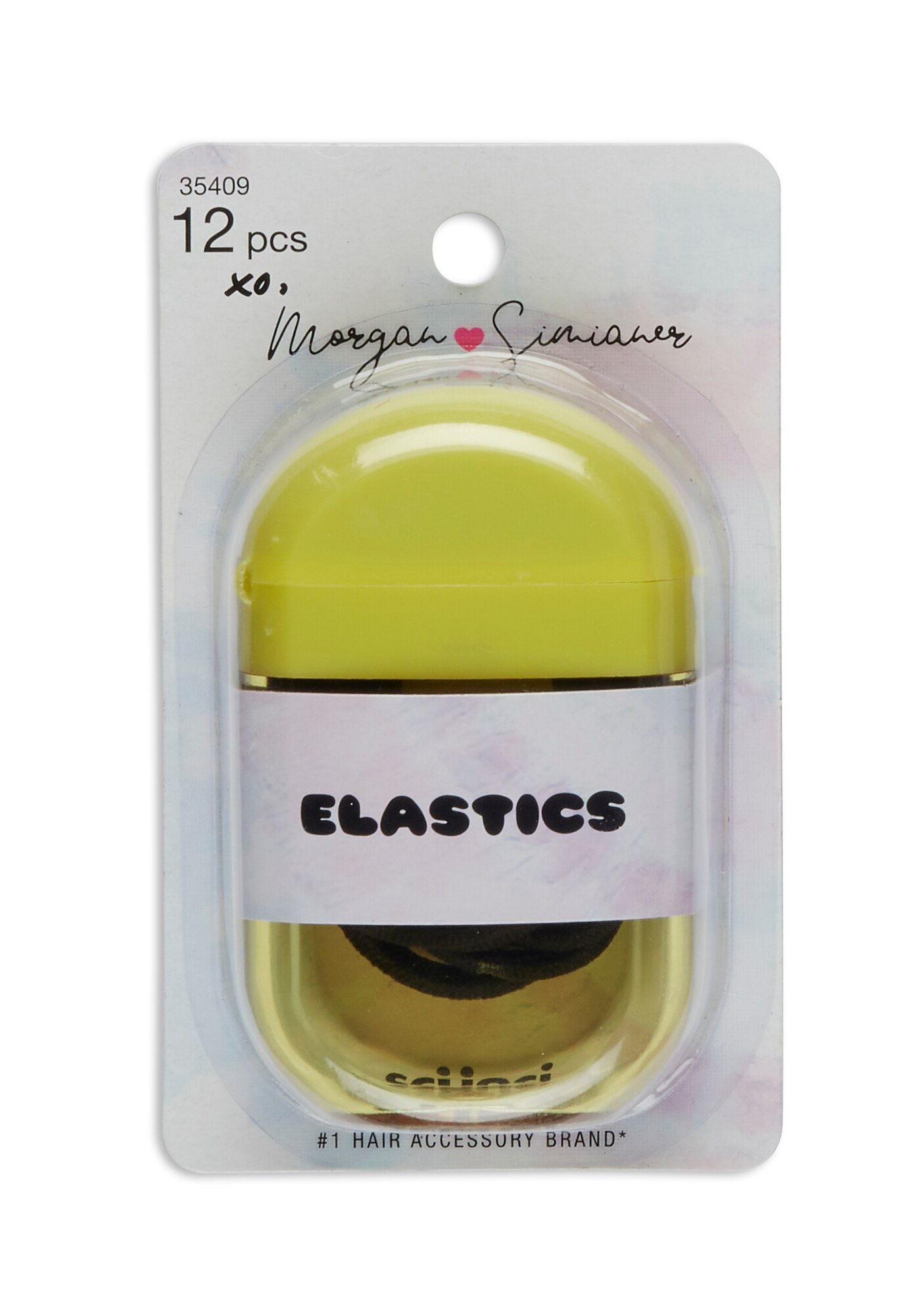 Morgan Simianer xo Scunci Elastics in Re-usable Case, 12CT