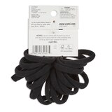Scunci Consciously Minded Recycled Nylon Ponytailers, Black, 18 CT, thumbnail image