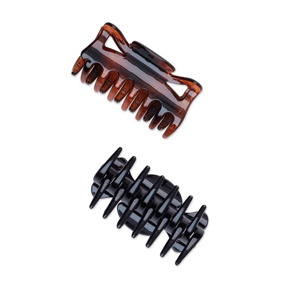 Scunci No-Slip Grip Jaw Clips, 2 CT