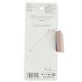 Scunci Soft Touch Open Cut Rectangle Claw Clip, Blush, thumbnail image