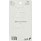 Scunci Open Cut Rectangular Claw Clips, Assorted Neutrals, 3 Ct, thumbnail image