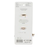 Scunci Pearl Claw Clips 2pk, thumbnail image