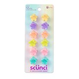 Conair Mini Flower Claw Clips, 12 CT, thumbnail image