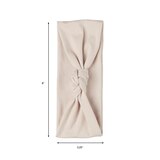 Scunci Consciously Minded Knotted Headwrap, Beige, thumbnail image 2 of 3