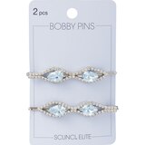 Scunci Elite Rhinestone Bobby Pins, 2 CT, thumbnail image