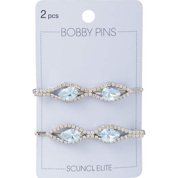 Scunci Elite Rhinestone Bobby Pins, 2 CT