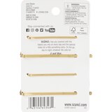 Scunci Elite Gold Rhinestone Multicolor Bobby Pins, 4 CT , thumbnail image