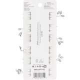Scunci Elite Sparkling Hair Pins, Silver, 6 CT, thumbnail image