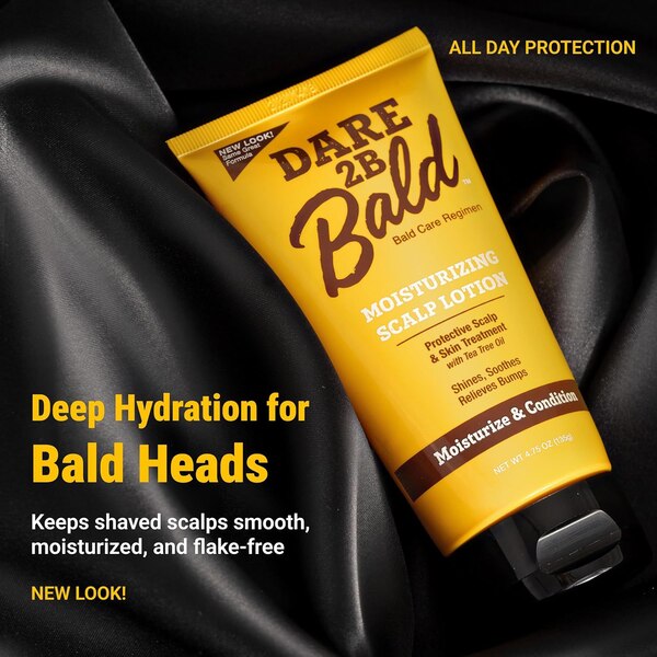 Dare 2B Bald Moisturizing Scalp Lotion, 4.75 OZ