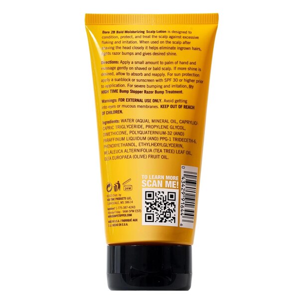 Dare 2B Bald Moisturizing Scalp Lotion, 4.75 OZ