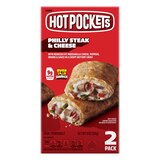 Hot Pockets, Philly Steak and Cheese, Frozen Snack, 2 Pack, 9 oz, thumbnail image 1 of 13
