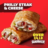 Hot Pockets, Philly Steak and Cheese, Frozen Snack, 2 Pack, 9 oz, thumbnail image 5 of 13