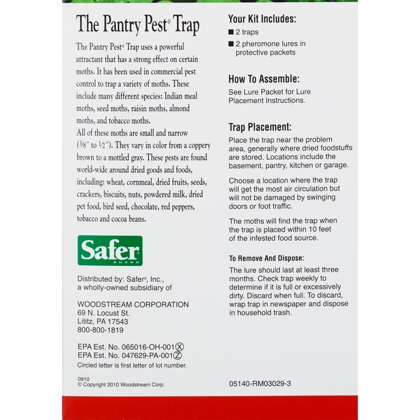 Safer The Pantry Pest Trap