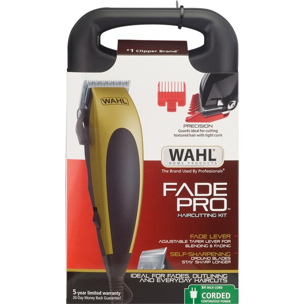 Wahl Fade Pro Corded Hair Clipper Kit