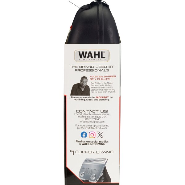 Wahl Fade Pro Corded Hair Clipper Kit