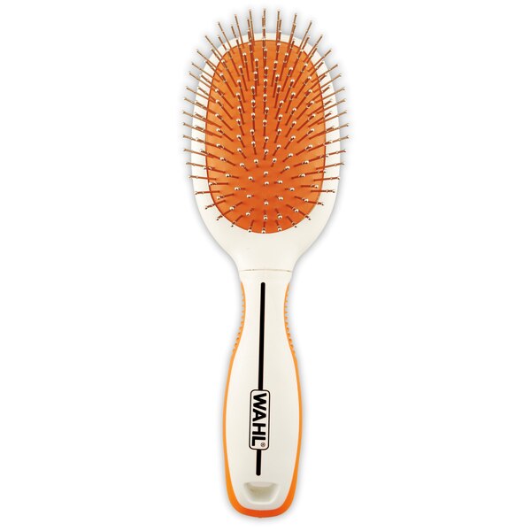 Wahl Premium Pet Double Sided Pin Bristle Brush, Removes Loose Hair & Creates a Soft Coat