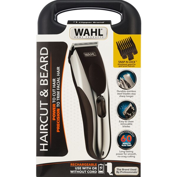 Wahl Rechargeable Cordless Haircut & Beard Clipper Kit 