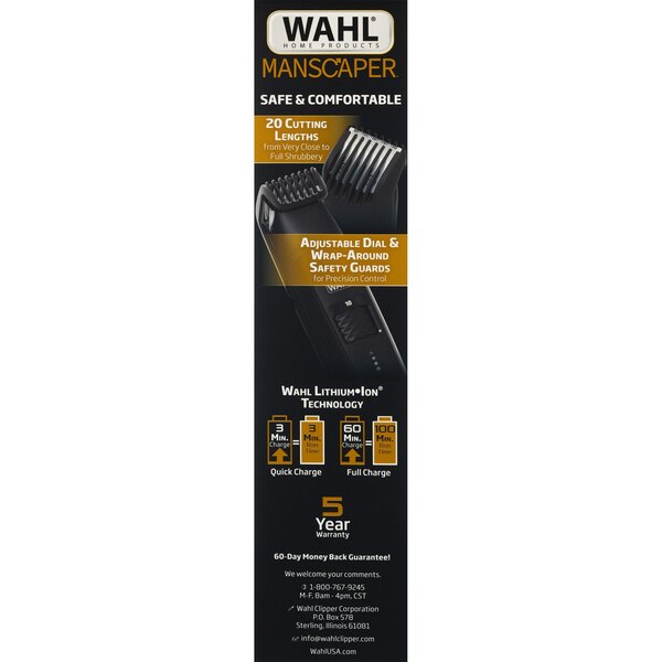 Wahl Manscaper Waterproof Body Groomer