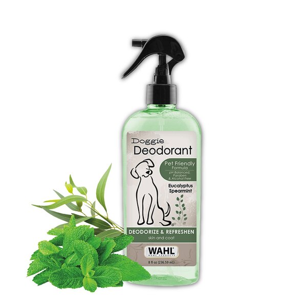Wahl Deodorizing & Refreshing Pet Deodorant for Dogs, Eucalyptus & Spearmint, 8 oz 