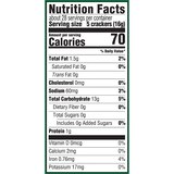 Premium Unsalted Tops Saltine Crackers, Lunch Snacks, 16 oz, thumbnail image