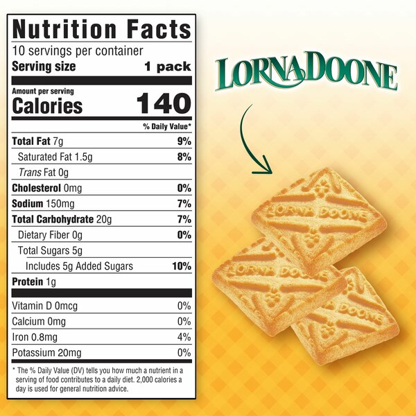 Nabisco Lorna Doone Shortbread Cookies