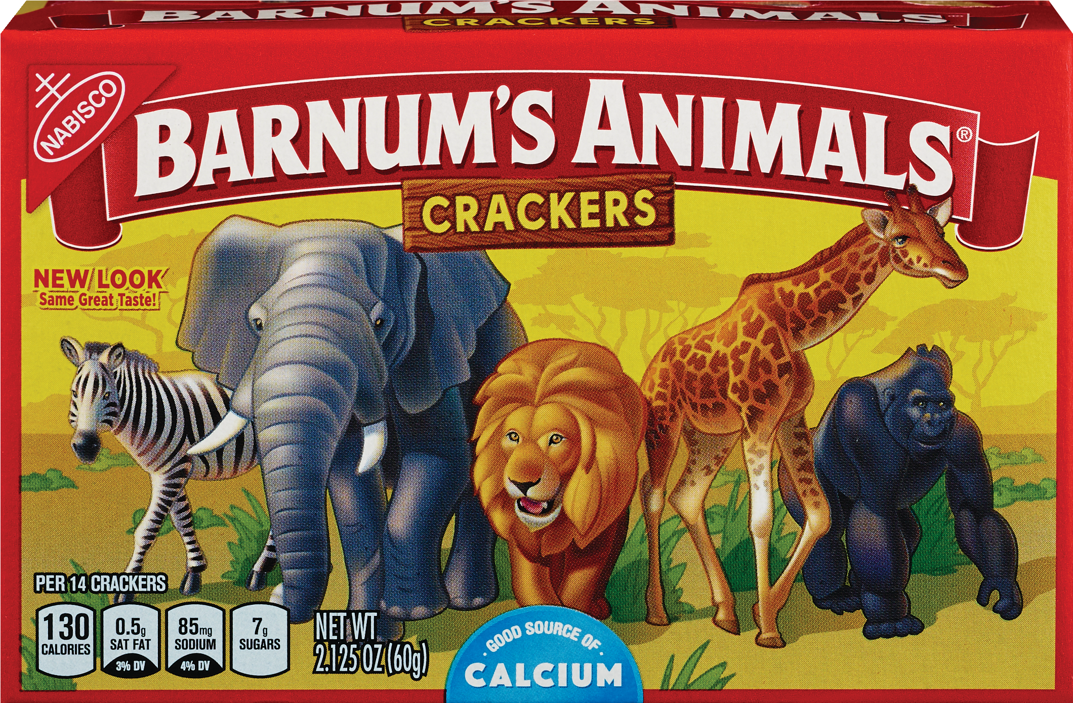 Barnum's Animals - Galletas saladas, 2.125 oz