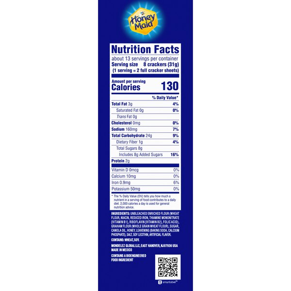 Honey Maid Honey Grahams, 14.4 oz