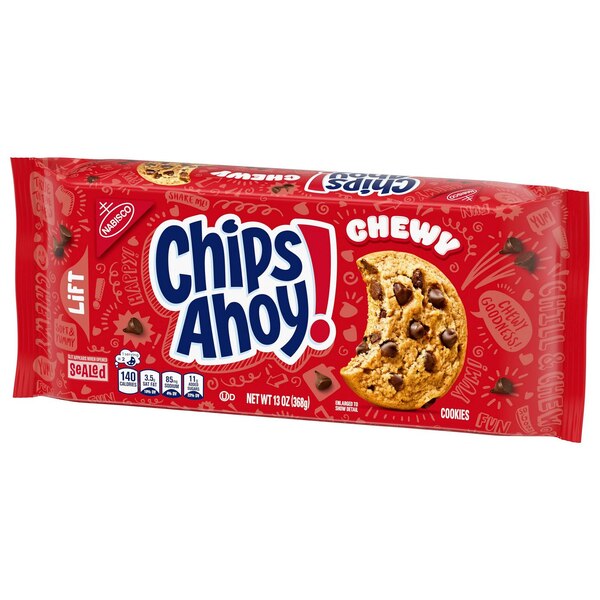 Chips Ahoy, Chewy Chocolate Chip Cookies, 13 oz