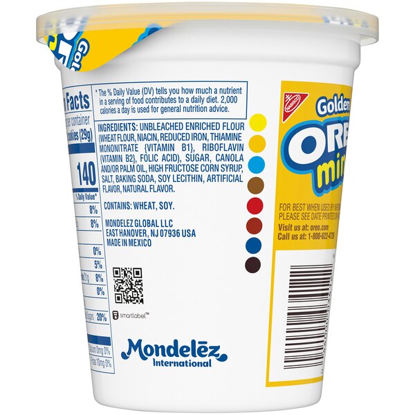 OREO Mini Golden Bite Size Go-Paks, 3.5 oz