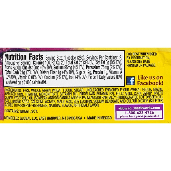 Nabisco Fig Newtons Chewy Cookies