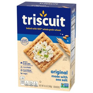 Nabisco Triscuit Crackers, Baked Whole Grain Wheat, Original, 8.5 oz