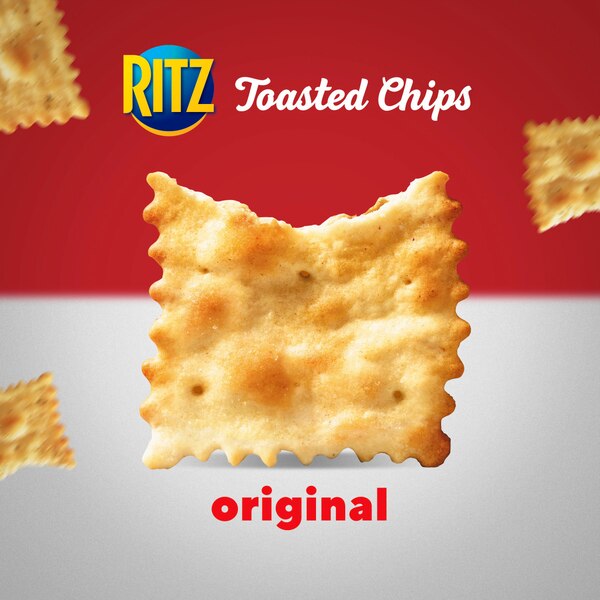 RITZ Toasted Chips Original Crackers, 8.1 oz