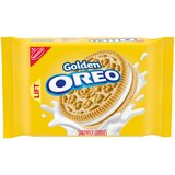 OREO Golden Sandwich Cookies, 13.29 oz, thumbnail image
