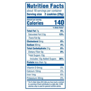 OREO Double Stuf Chocolate Sandwich Cookies, Family Size, 18.71 oz