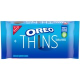 OREO Thins Chocolate Sandwich Cookies, 10.1 oz, thumbnail image