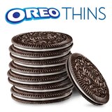 OREO Thins Chocolate Sandwich Cookies, 10.1 oz, thumbnail image