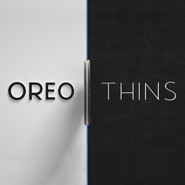 OREO Thins Chocolate Sandwich Cookies, 10.1 oz