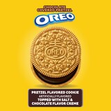 OREO, Chocolate Covered Pretzel Sandwich Cookies, Limited Edition, 10.68 oz, thumbnail image