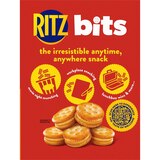 RITZ Bits Spicy Queso Sandwich Crackers, Snacks for Kids and Adults, Lunch Snacks, 8.8 oz, thumbnail image