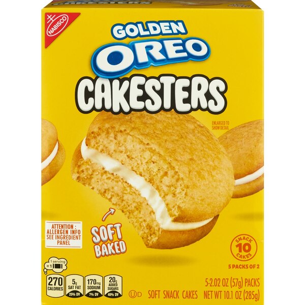 OREO, Golden Cakesters, 10.1 oz