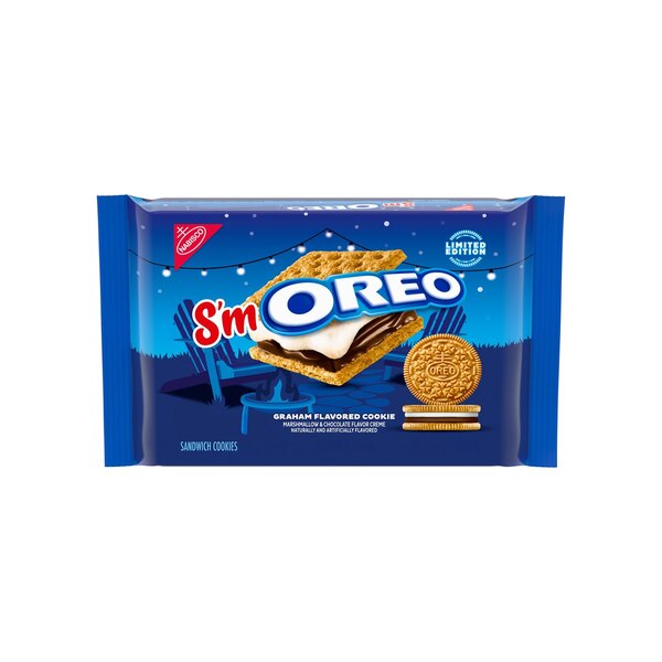 OREO S'mOREO Sandwich Cookies, Limited Edition, 10.68 oz
