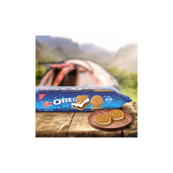 OREO S'mOREO Sandwich Cookies, Limited Edition, 10.68 oz