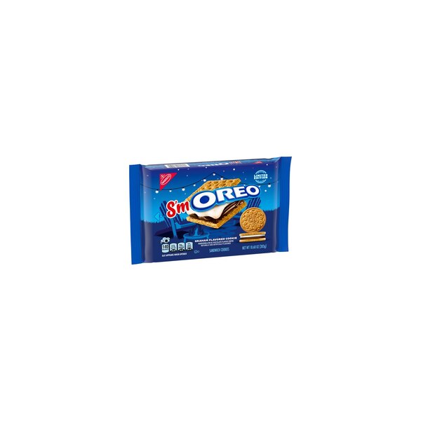 OREO S'mOREO Sandwich Cookies, Limited Edition, 10.68 oz