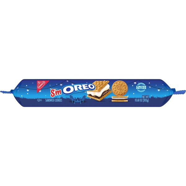 OREO S'mOREO Sandwich Cookies, Limited Edition, 10.68 oz