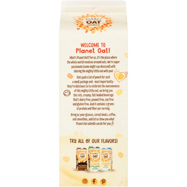 Planet Oat Oatmilk, 52 OZ